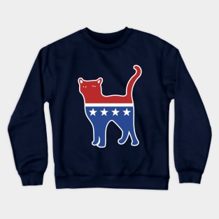 USA political CAT Crewneck Sweatshirt